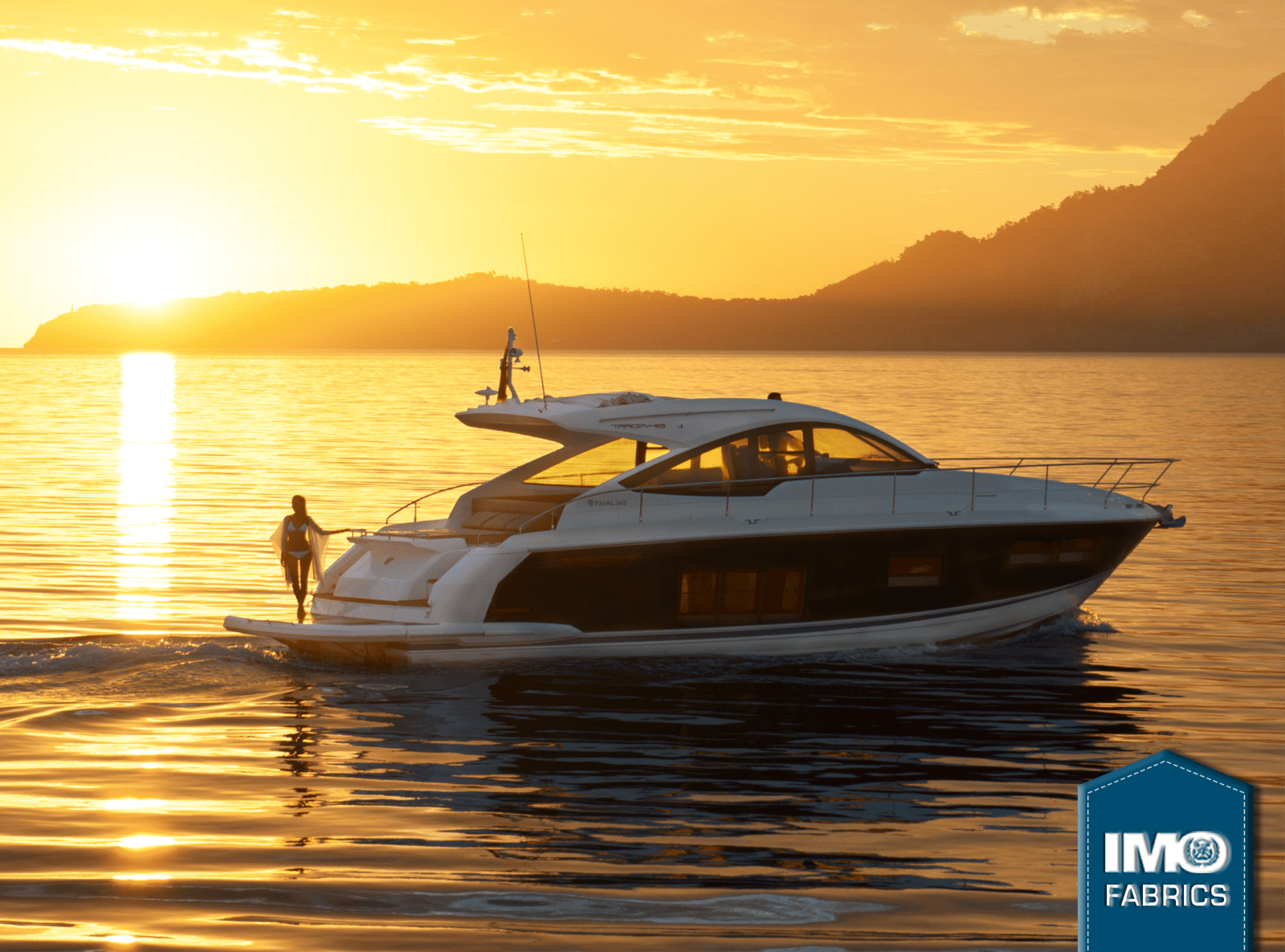 Solarglide roman blinds onboard private yacht
