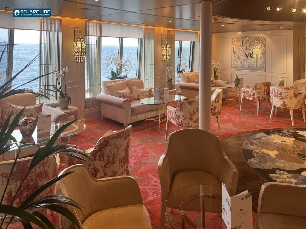 Solarglide experience the Oriental Tea Rooms onboard Fred Olsen MS Bollette 