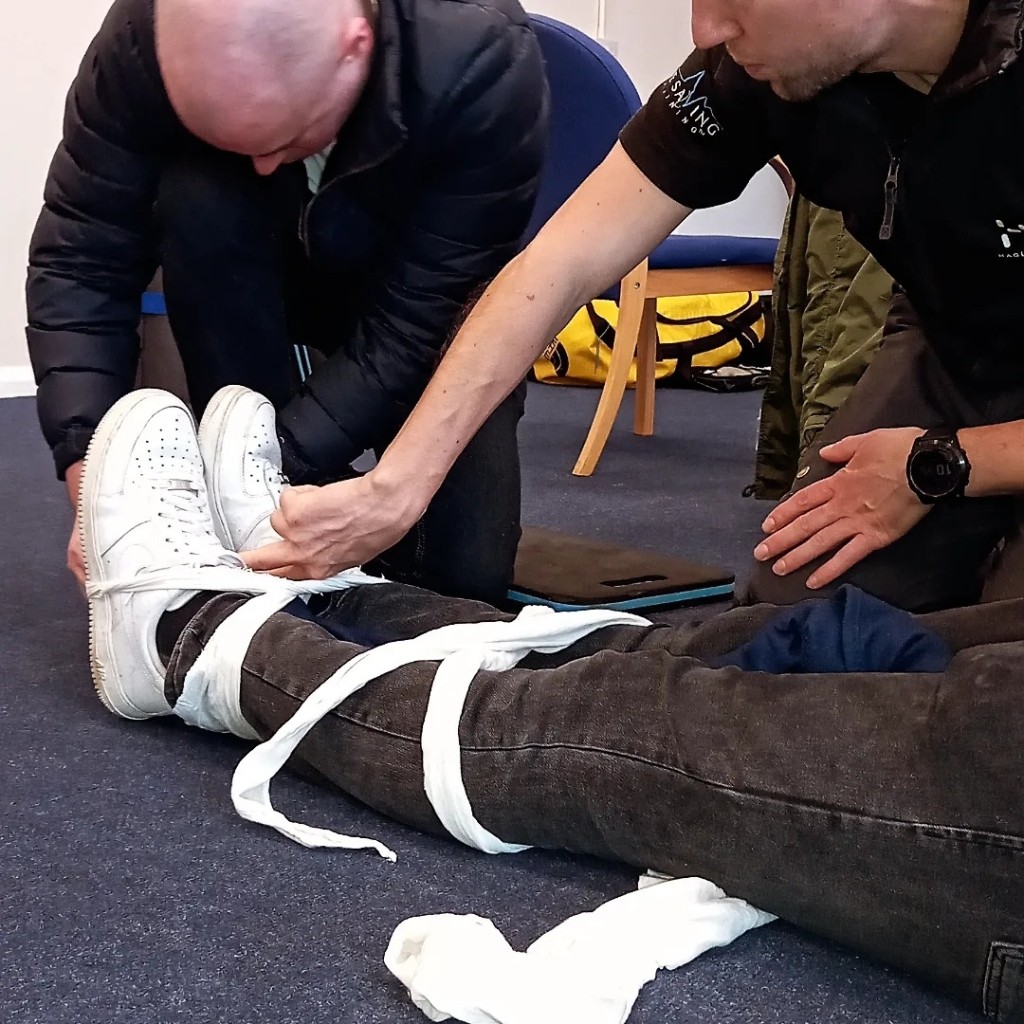 Life Saving Training with Solarglide Global Sales Coordinator ITC Level 3 First Aid Training